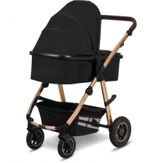 Дитячий візочок 3 в 1 Lionelo BLACK ONYX